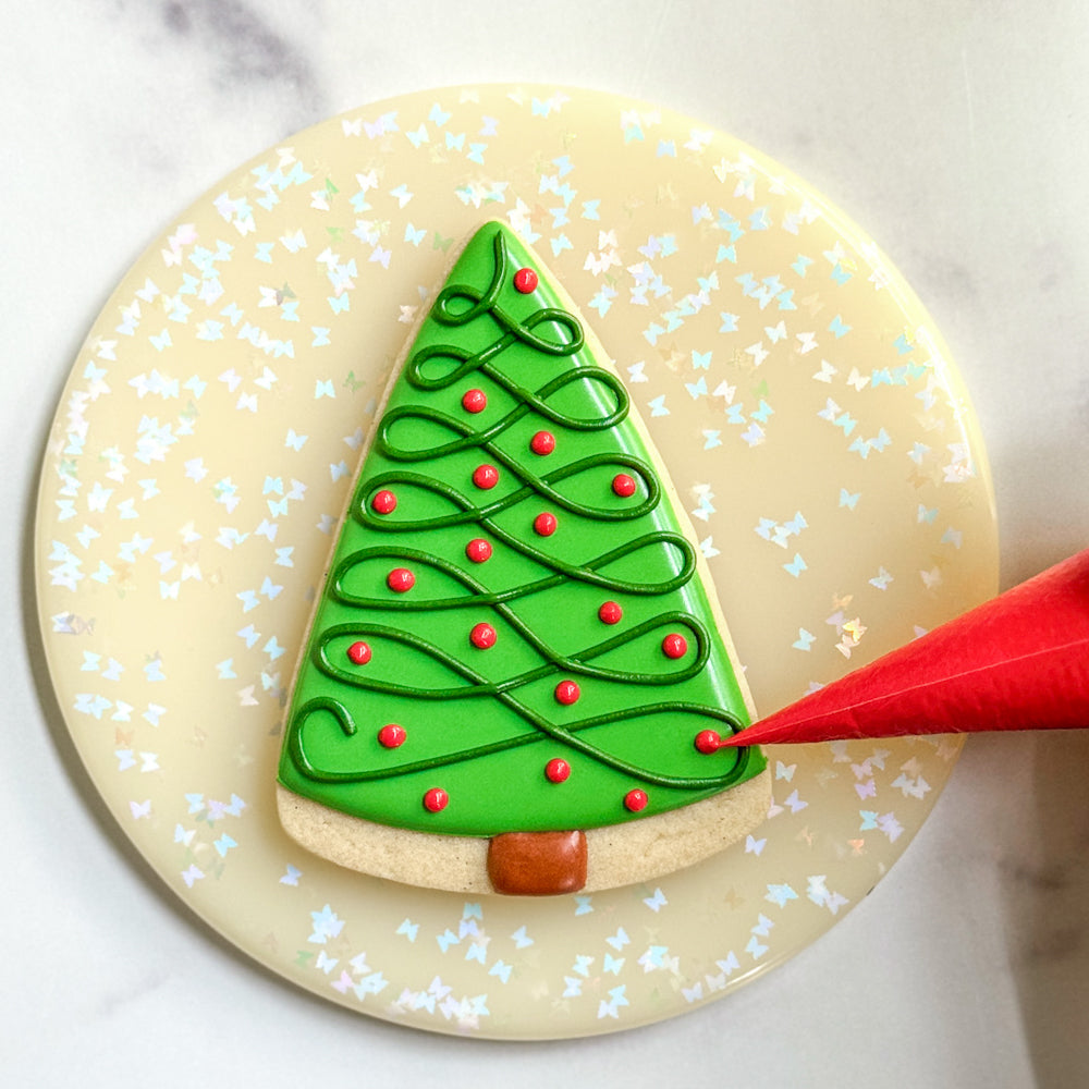 Classic Tree Cookie Decorating Tutorial