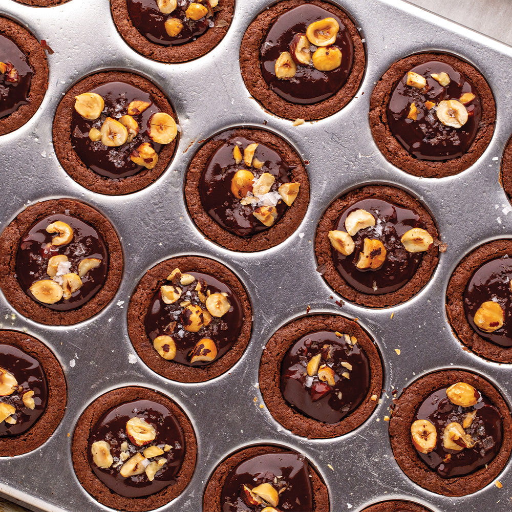 Chocolate Hazelnut Cookie Cups