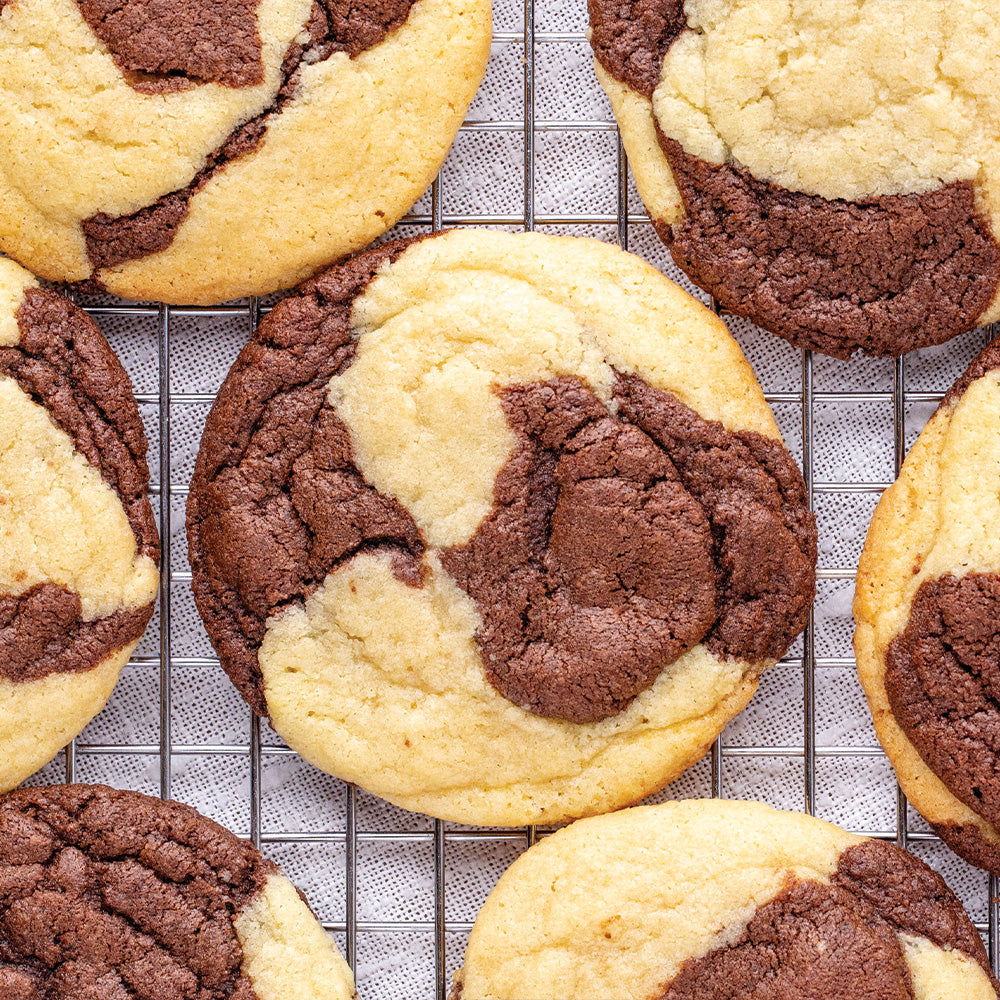 Chocolate Marble Cookies