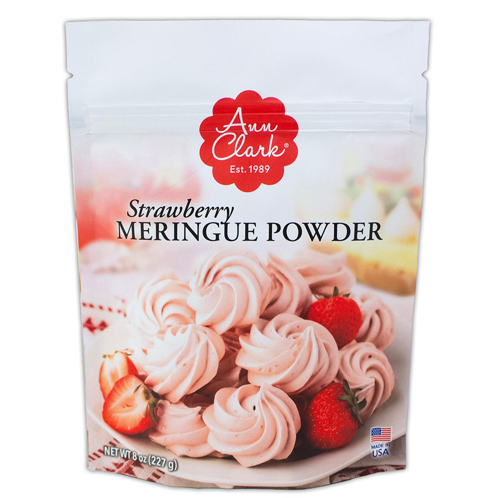 Ann Clark Premium Strawberry Meringue Powder, 8 oz