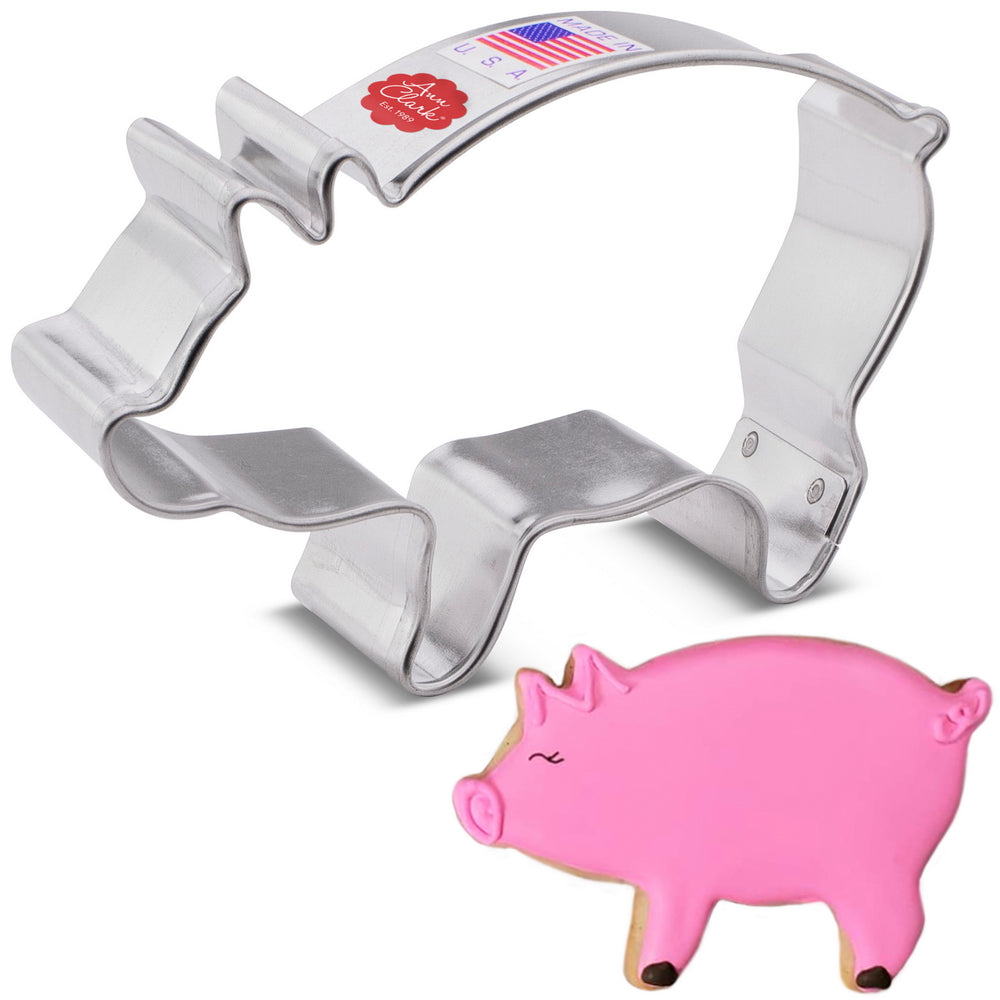 Pig Cookie Cutter, 3.75"