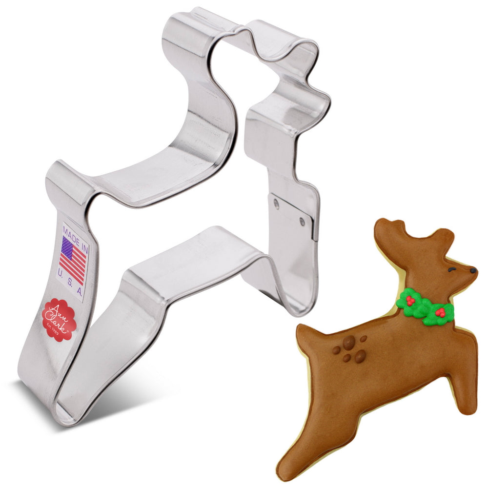 Leaping Reindeer Cookie Cutter