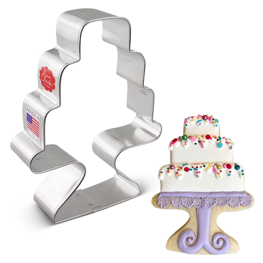Cake w/ Stand Cookie Cutter