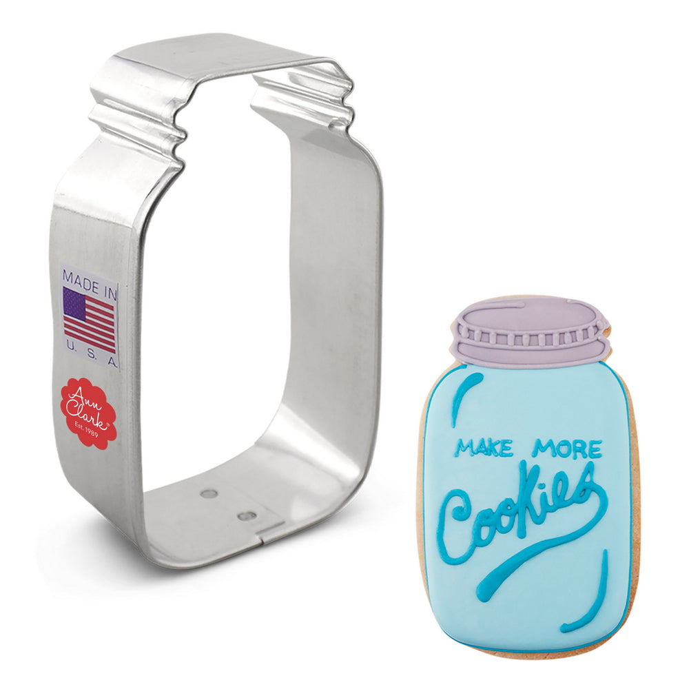 Mason Jar Cookie Cutter, Small