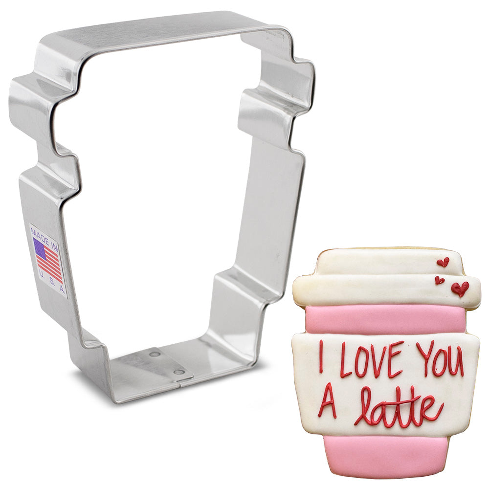 Flour Box Bakery's Latte Cup Cookie Cutter