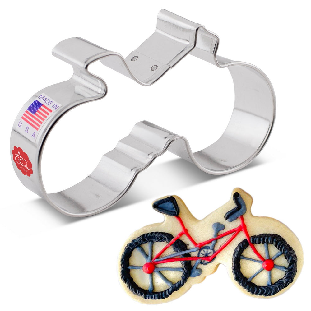 Bicycle Cookie Cutter, 4"