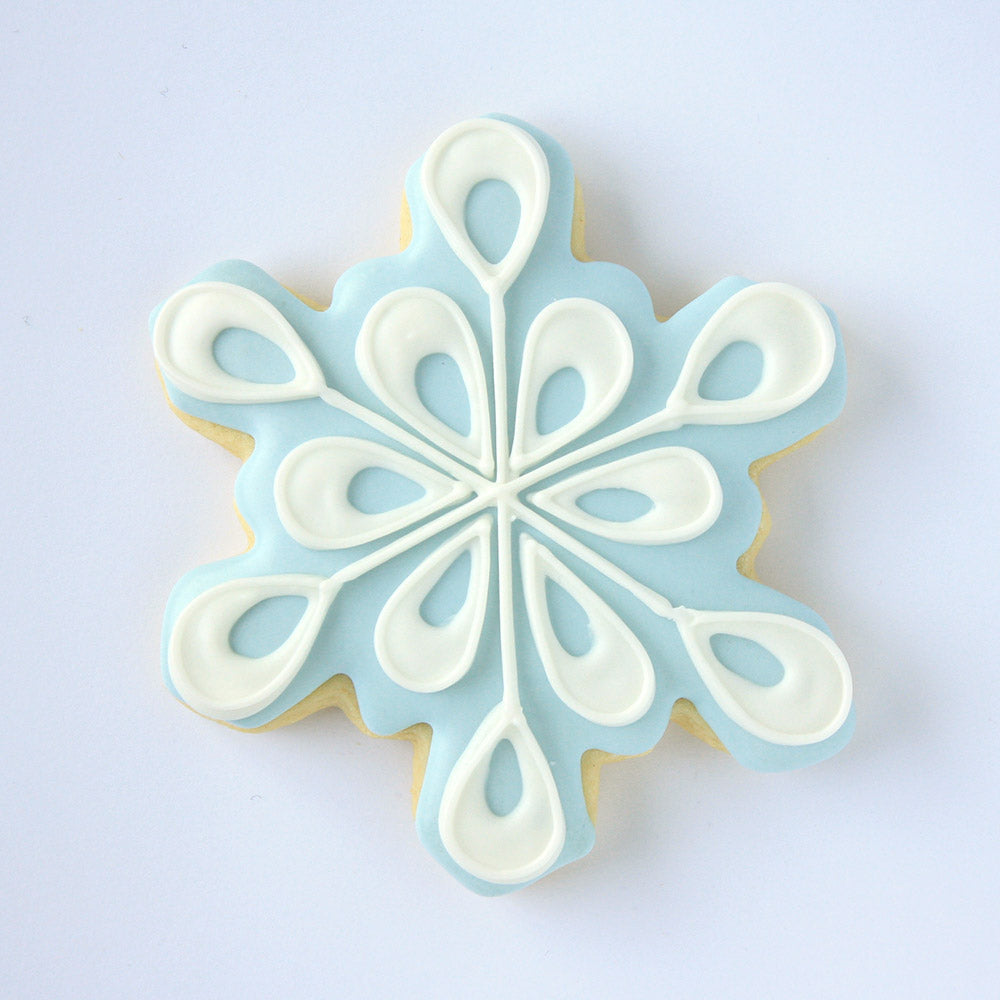 Geometric Snowflake Cookie Cutter, 4"