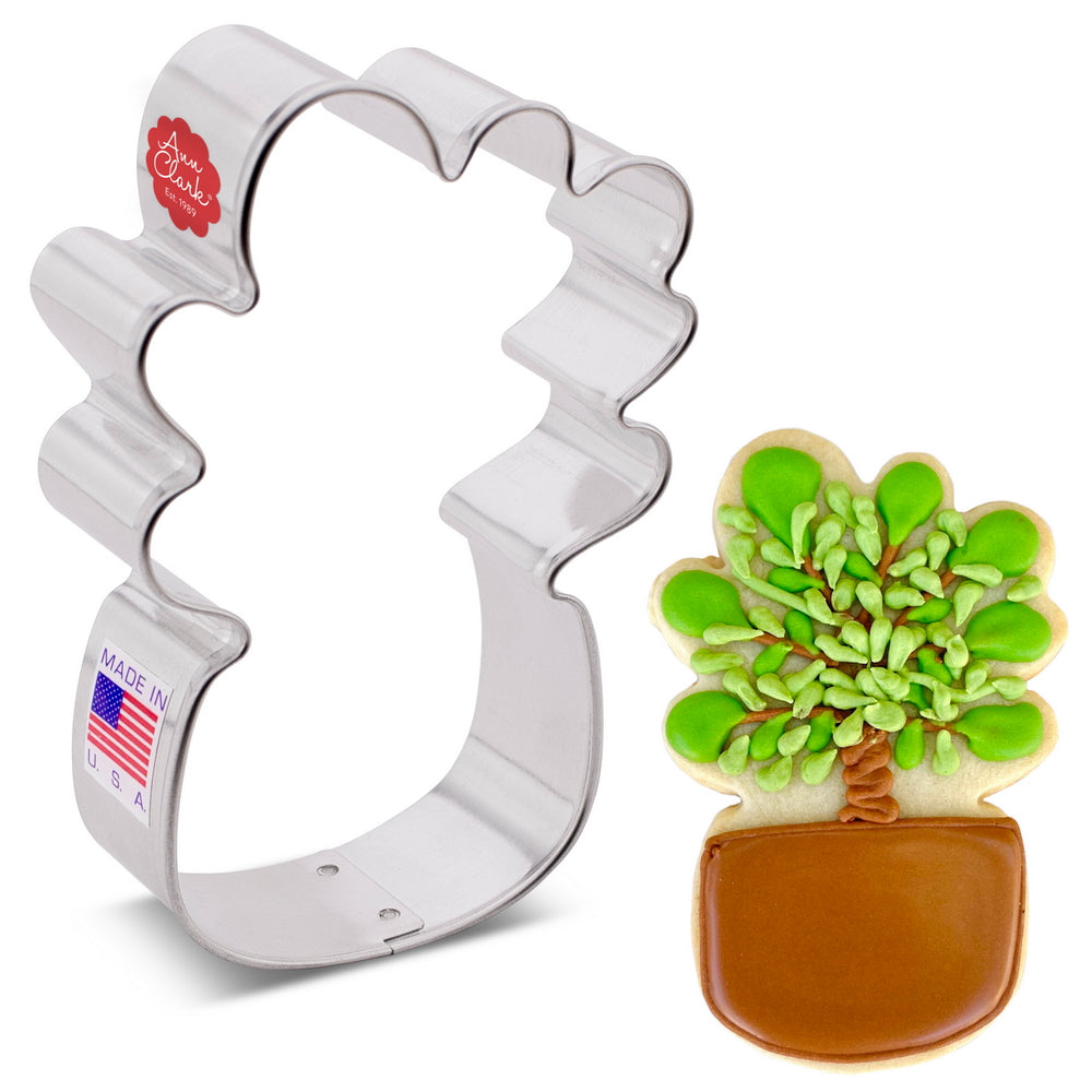 Fiddle Leaf Fig Cookie Cutter, 4"