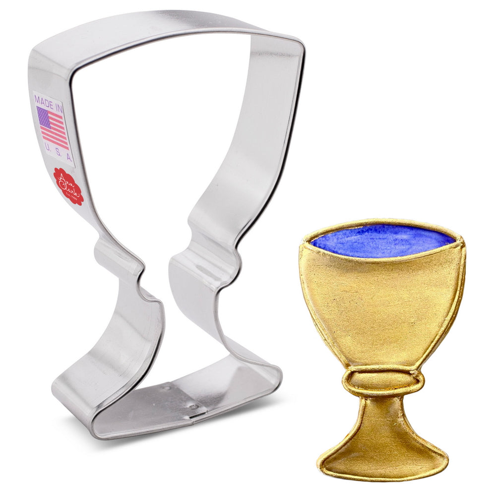 Ann Clark Cookie Cutters Communion Chalice Cookie Cutter, 4"