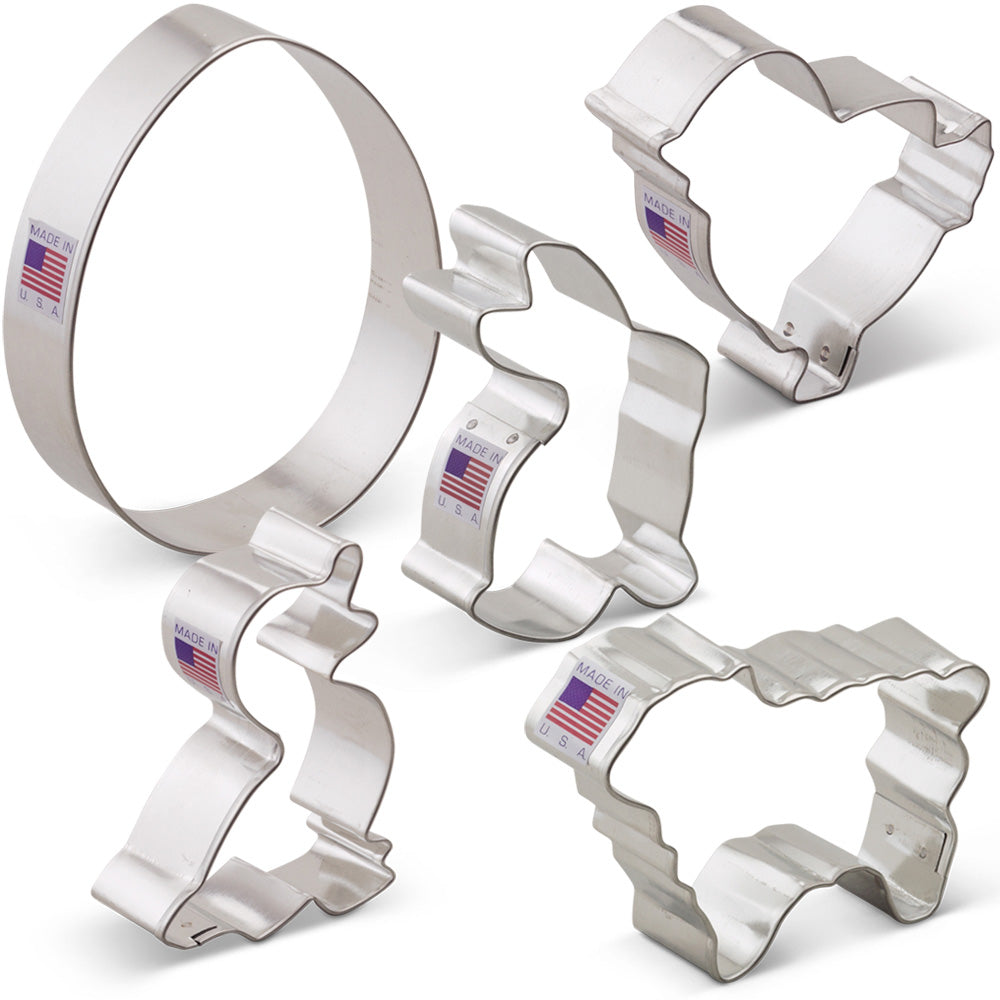 Easter Cookie Cutter 5 pc set