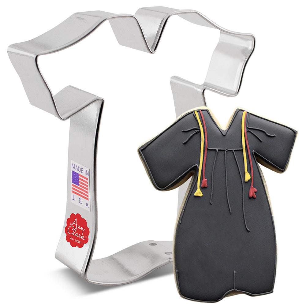 Graduation Gown Cookie Cutter